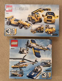 LEGO Creator 3 in 1.  Lot of 2 Sets 31011, 5767 with boxes and instructions