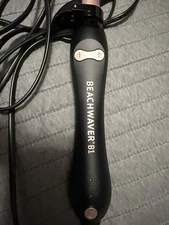 BEACHWAVER Co. B1 Rotating Curling Iron Midnight Rose Even Heat Distribution 1"