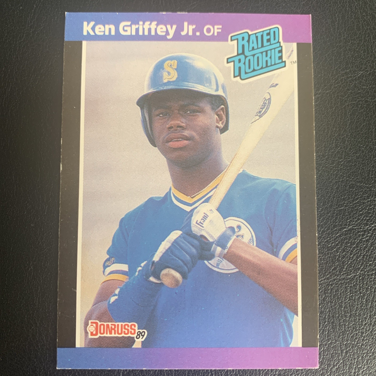 1989 DONRUSS #33 KEN GRIFFEY JR ROOKIE CARD RC SEATTLE MARINERS HOF