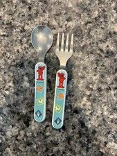 Elmo The First Years Fork  Spoon Set