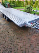 Trailer Tilt bed hydraulic 5.5 M x 2.1 M 3 Axle 3500KG Car Transporter