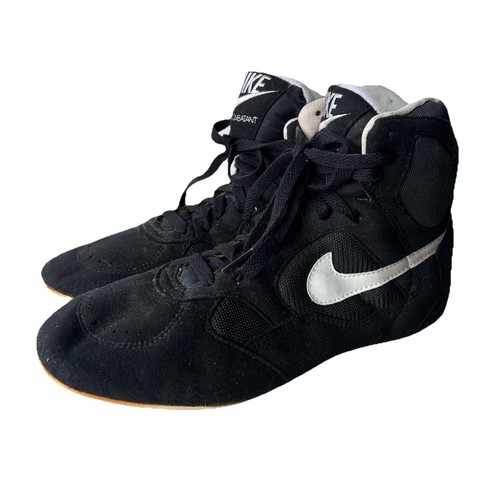 Rare 1990s Vintage Nike Combatant Mens Wrestling Shoes EUC Size 8.5 US / 7.5 UK