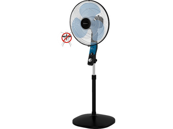 Ventilador de pie - Rowenta VU4420F2, 60 W, 1.3 m, 55 m³/min, 54 dB, 3 VeL