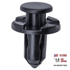 10mm Hole Bumper Engine Cover Fender Grille Clips Compatible with 30pcs