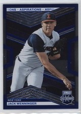 2023 Panini Elite Extra Edition Blue Aspirations /349 Jack Wenninger #90 tj1