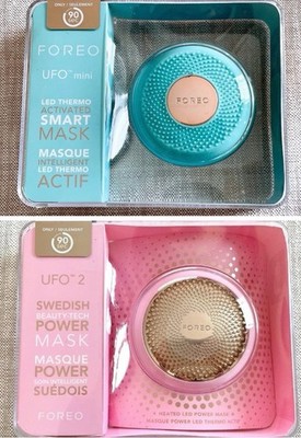 FOREO UFO Mini LED Thermo Activated Smart Mask or UFO 2 Swedish Power Mask, NIB