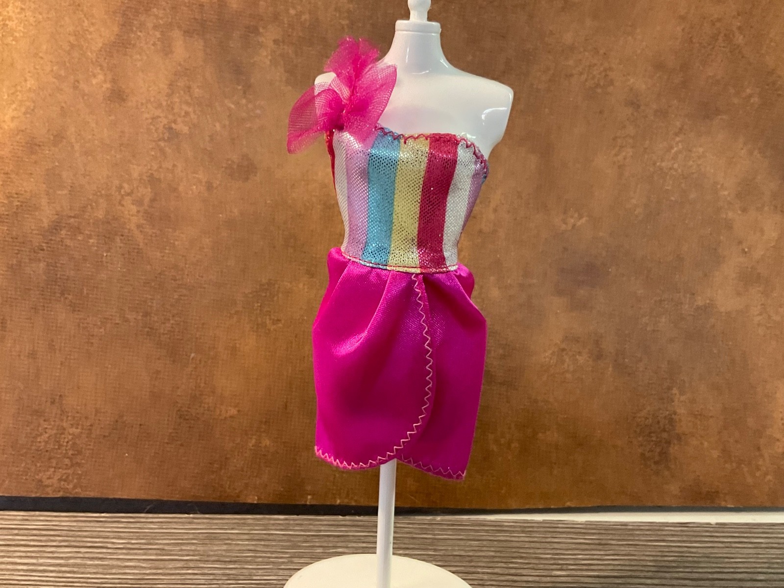 Mattel Barbie Doll Clothes Multicolor Dress Shoes outfit Set Lot