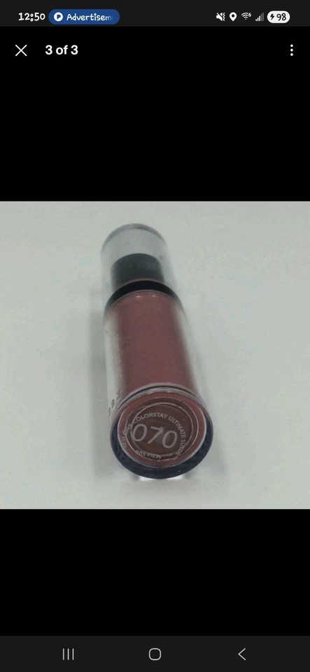 REVLON ColorStay Ultimate Suede Lipstick, 070 Preview  - Image 2 of 2
