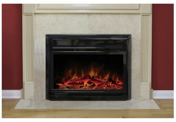 Paramount 28-inch x 18-inch Electric Fireplace Insert with Gentle-Touch  Controls | eBay