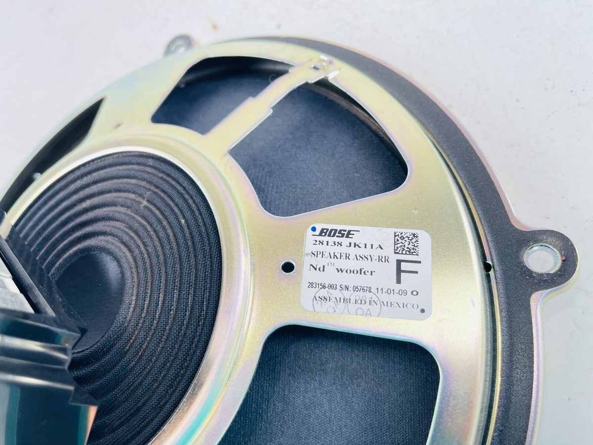 バンボラ 2008-2012 Infiniti G37 Sedan Rear Sub Subwoofer Speaker W/O
