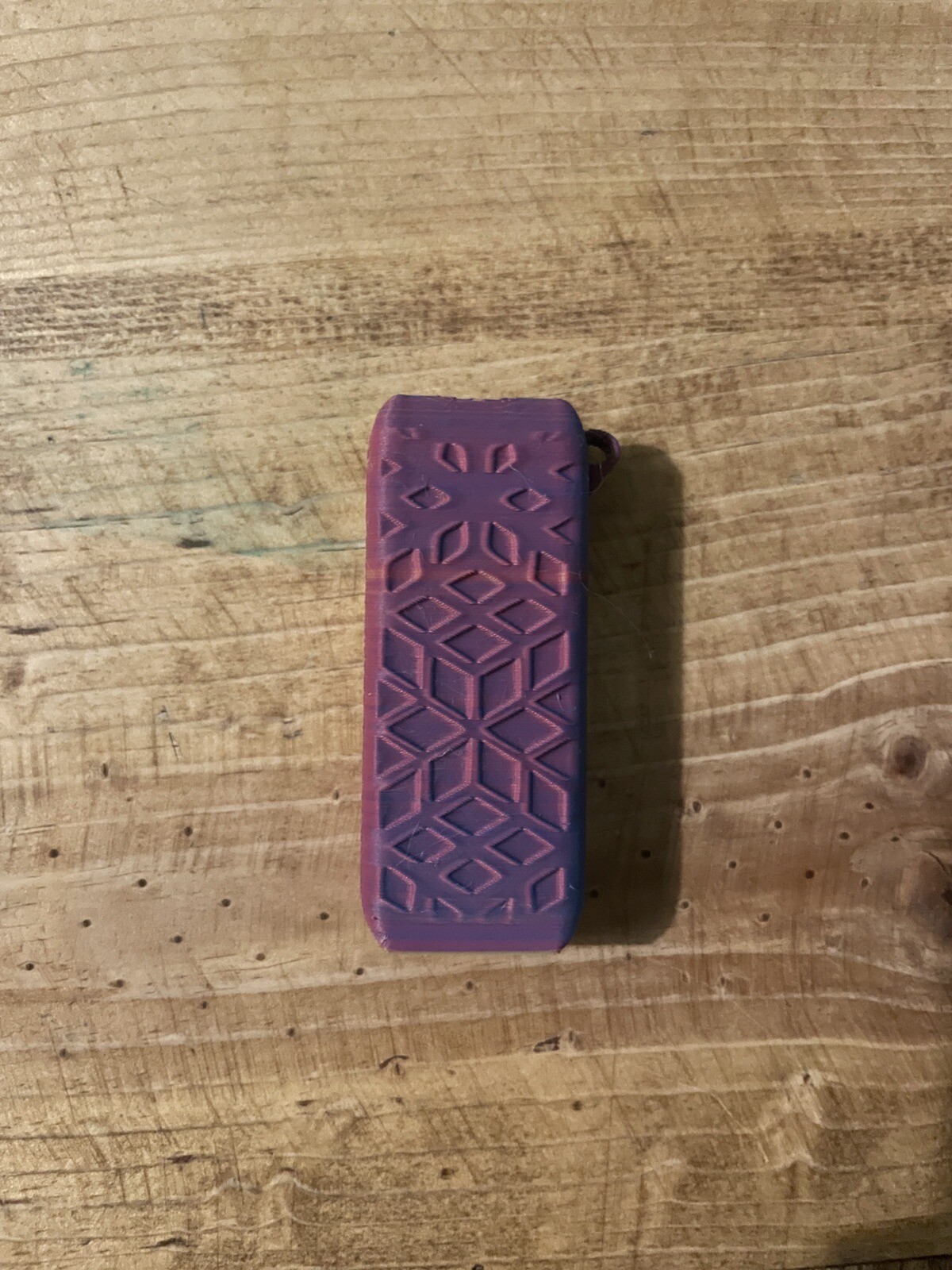3D Printed BIC Lighter Case (geometric Pattern)