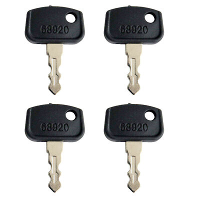 4X Ignition Key for Kubota RTV 400 500 900 1140 ATV BX F GR ZD ZD321 323 Tractor