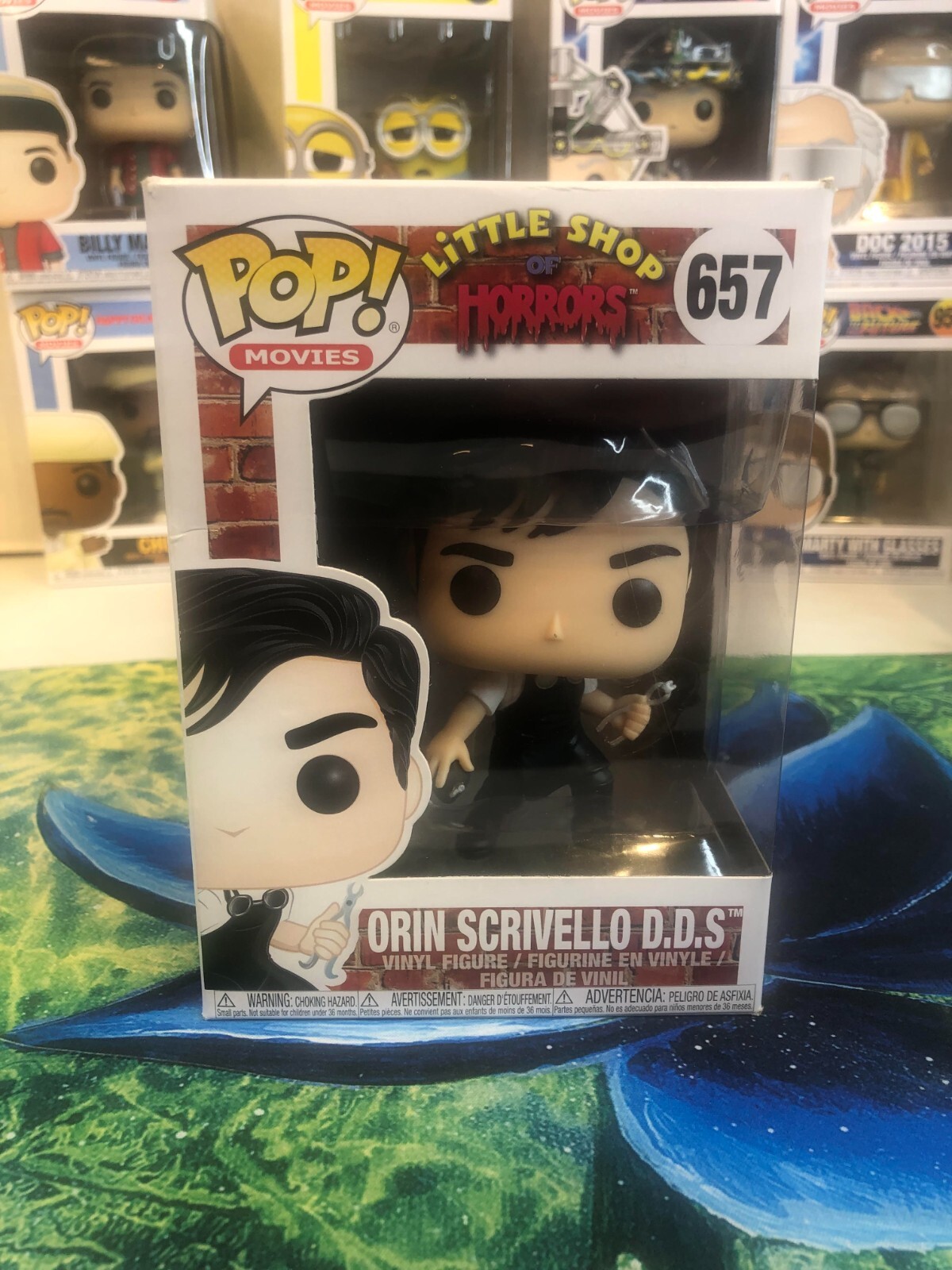 Sale Funko Pop Orin Scrivello D.d.s Little Shop Of Horrors # 657 Nib Minor Damage