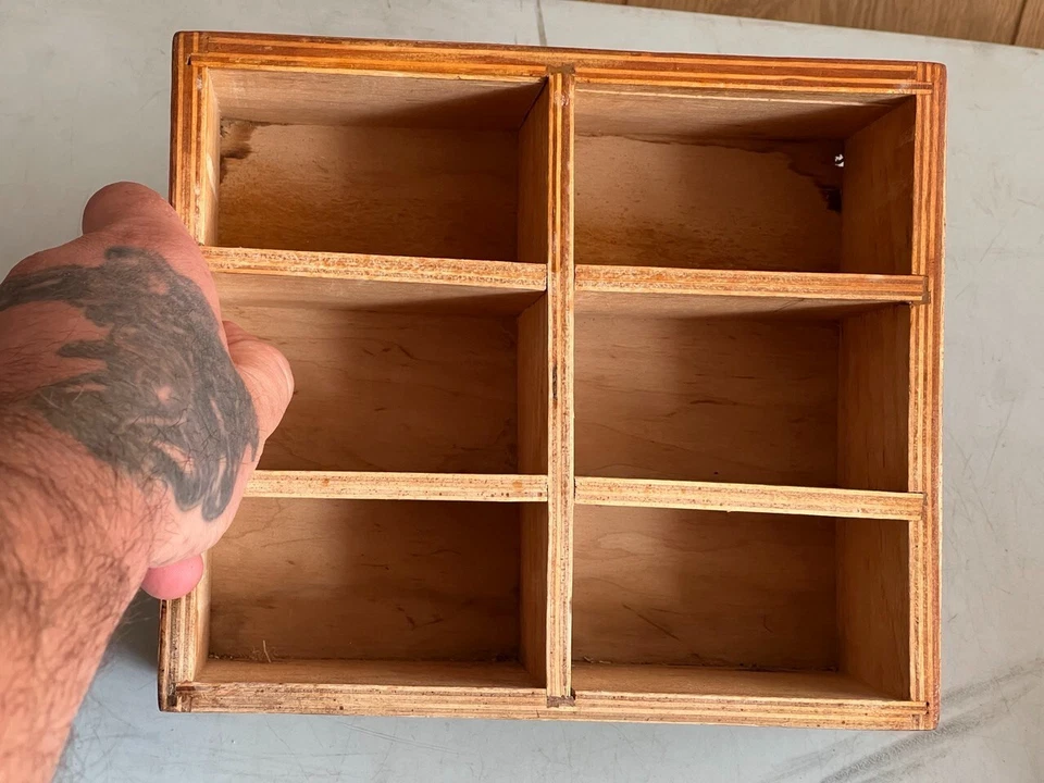 estuche armario vintage para artículos pequeños URSS Foto 4 de 4