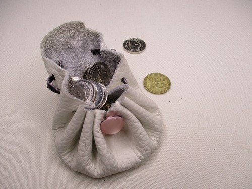 leather coin purse women. mini handbag. Exclusive accessory. - Picture 2 of 5