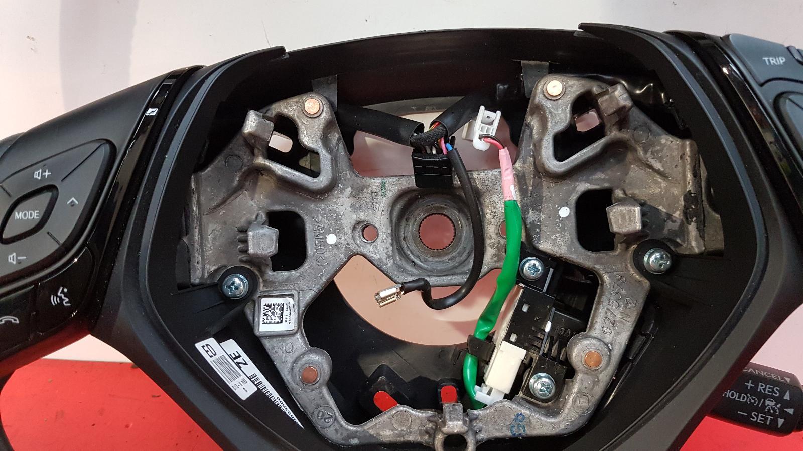 2021 TOYOTA CHR LEATHER MULTIFUNCTION STEERING WHEEL 45100F4110C0 eBay