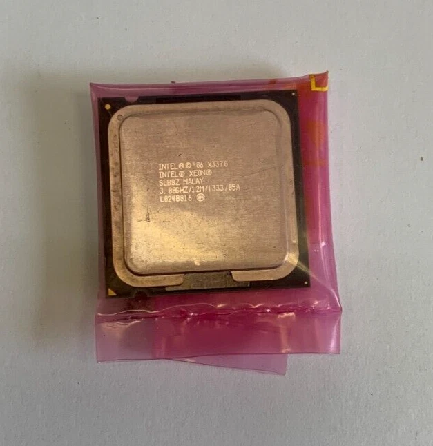 Procesador Cpu Intel Xeon X3370 Quad Core 3GHz LGA775 SLB8Z - Imagen 2 de 2