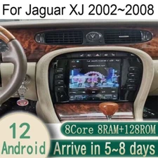 9.7" Android Navigation Car Gps Stereo Radio For Jaguar Xj 2002~2008 8+128g