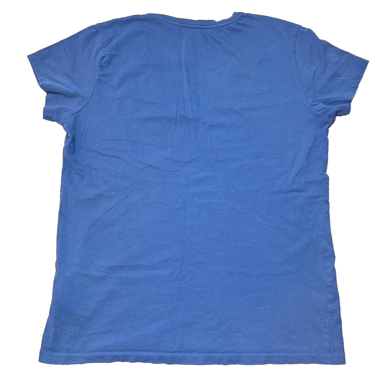 Polo Ralph Lauren T shirt bambino L manica corta acciaio blu con polo rossa pony