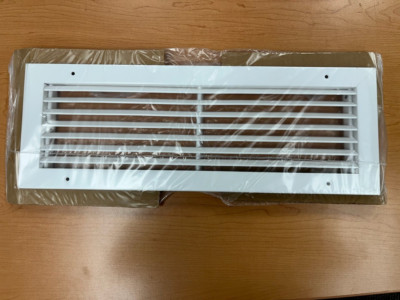 NEW Titus 350RL Return Air Grille. 20'' x 6''. White, Commercial Grade. New In Box