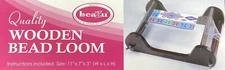 Beazu Quality Wooden Bead Loom 11" X 7" X 3"