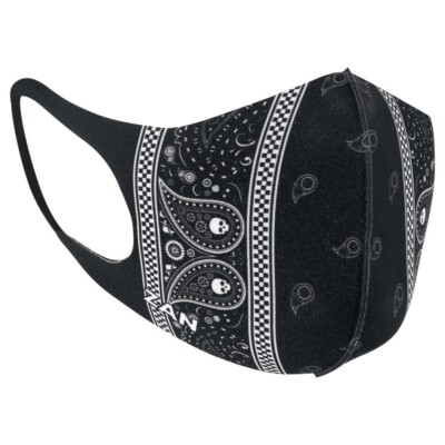 Zan Headgear FMLW196 Classic Bandana Lightweight Neoprene Face Mask 2-Pack