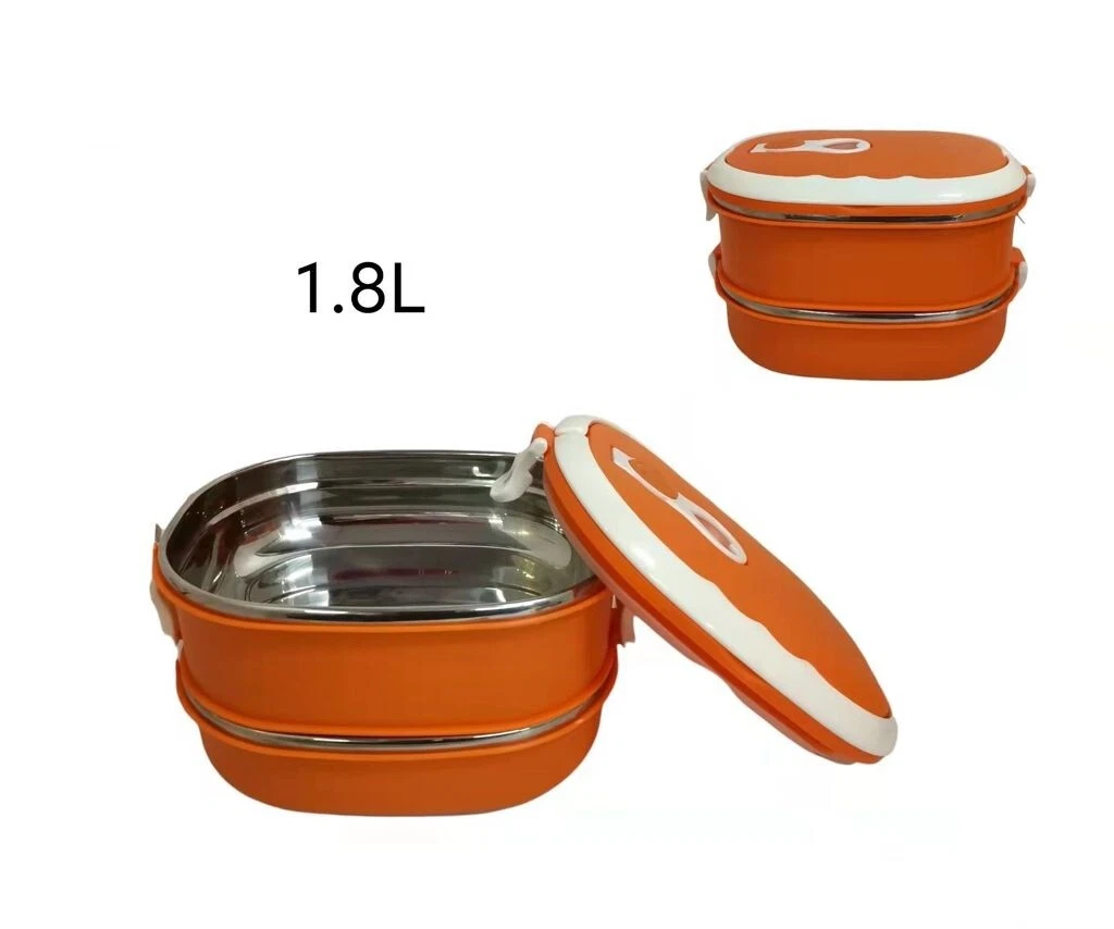 Portapranzo Acciaio Inox 304 Da 850ml Per Bambini Con Divisorio – Rosa