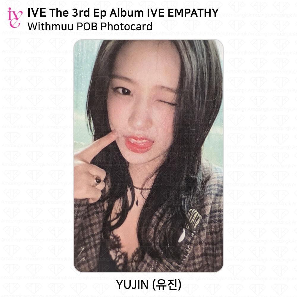 IVE The 3rd EP Album IVE EMPATHY Withmuu POB Photocard KPOP K-POP