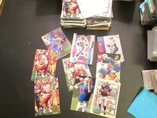 Mixed brand lot x 190 w/inserts,rookies,premiums Drew Bledsoe Patriots,Bills