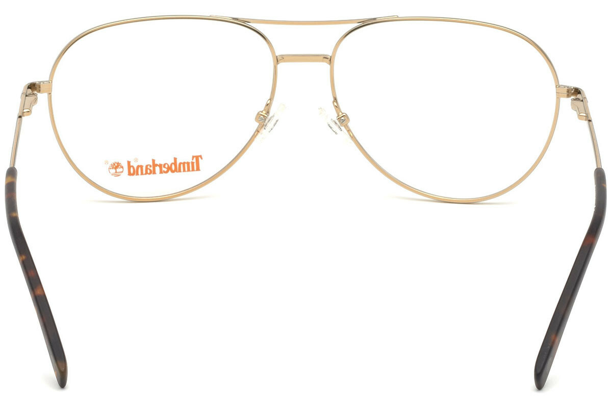 Timberland TB1630 032 Gold Over Size Metal Aviator Eyeglasses 59-15-150 RX 1630