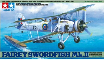 Tamiya 1/48 SCALE FAIREY SWORDFISH Mk. II 61099