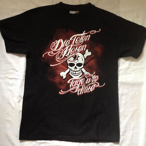 Die Toten Hosen e Wie Diese Band T Shirt Black Sz Small Punk Rock Ebay