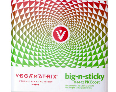 Vegamatrix Big N Sticky (1 Quart, 1 Gallon) Veganic Nutrient Bloom Booster