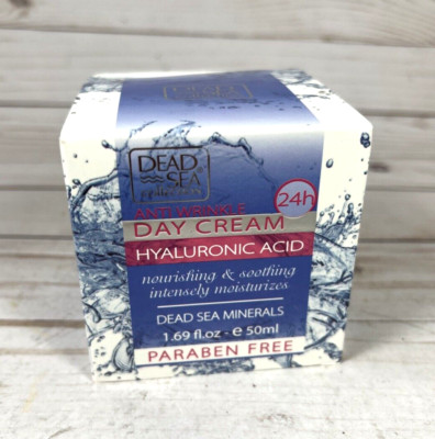 Dead Sea Minerals Collection HYALURONIC ACID Anti Wrinkle Day Cream 1.69oz
