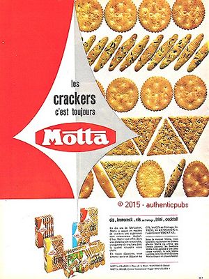 Publicite Motta Crackers Cis Trini Cocktail Biscuits Aperitif De 1965 French Ad Ebay