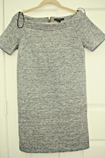 Forever21 Off-the-shoulder Heather Gray Sweater Casual Dress S NWOT