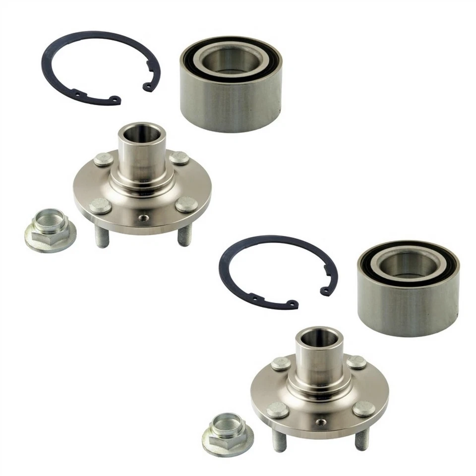 2 bujes y cojinetes de rueda delantera para Ford Escort 1991-2003/1991-1999 Mercury Tracer Foto 2 de 3