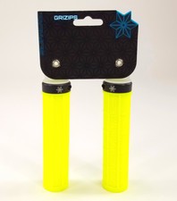 yellow bike grips