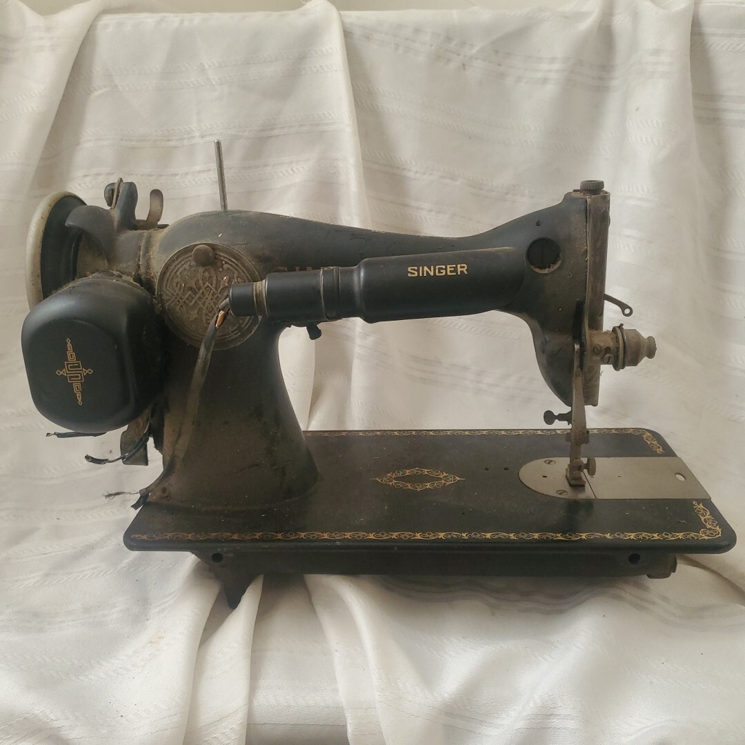 Vintage Singer Model 15 91 Sewing Machine Sn Ae339361 Ebay