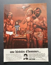 Men's underwear - ADVERTISEMENT 1972 - Print AD 1977