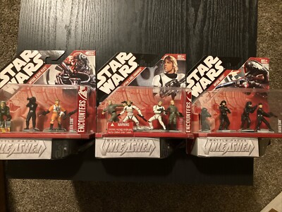 Star Wars Battle Pack Unleashed Encounters (Lot Of 3)