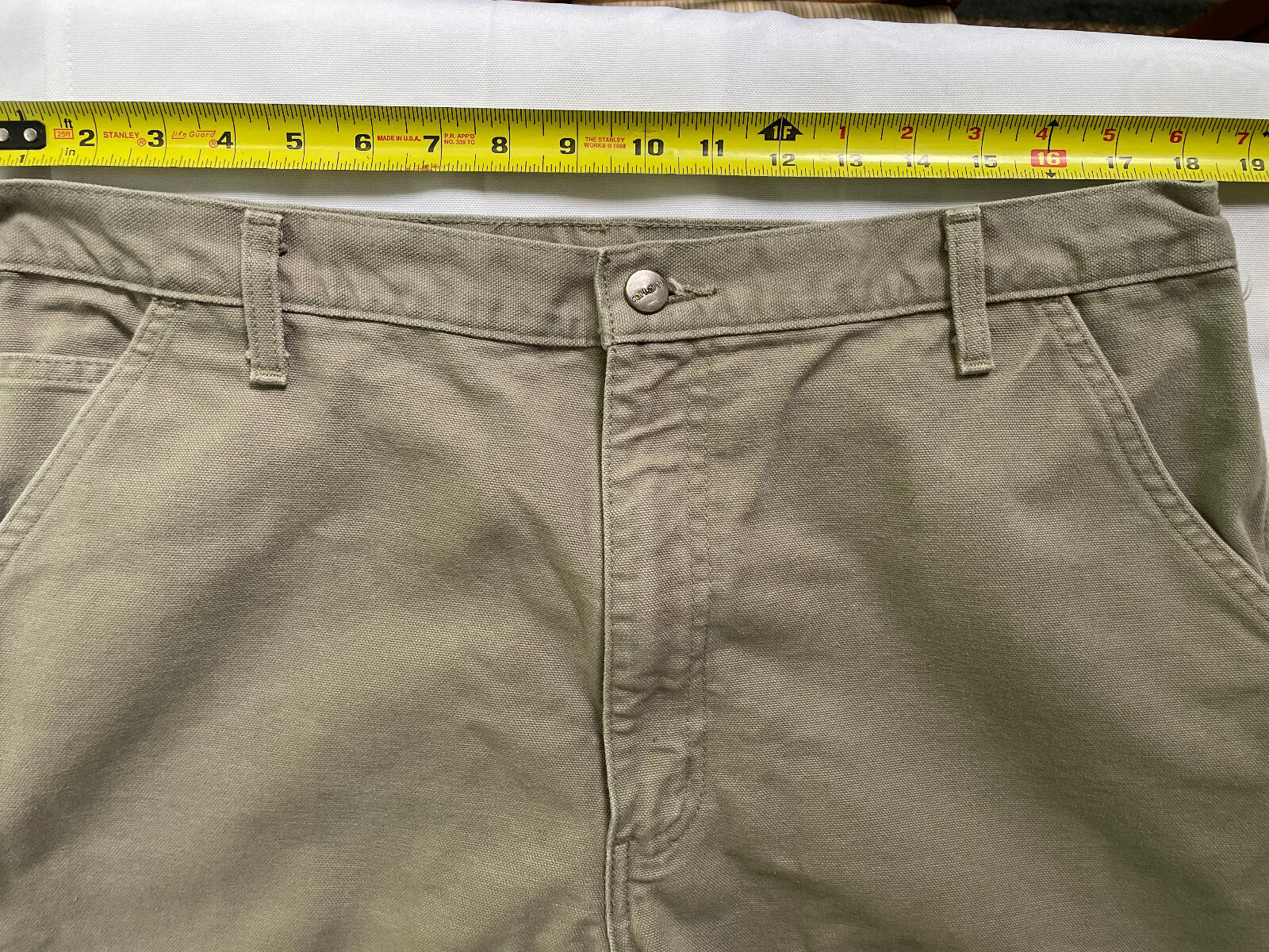 Carhartt Mens Carpenter Heavy Duty Work Pants {B 11… Gem