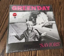 Saviors by Green Day (Limited Edition Clear Vinyl LP) Exclusive NEW Sealed