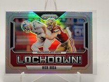 2024 Panini Prizm Football #3 Nick Bosa Lockdown Silver Prizm