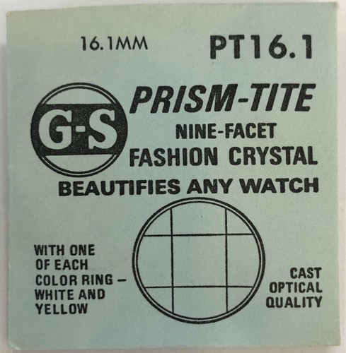 Original NOS G-S "PT" Wristwatch Crystals - Many Variations Available! - Picture 13 of 211