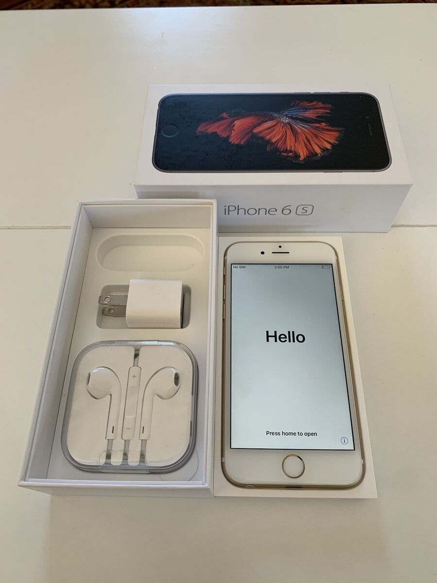 Apple iPhone 6S - Gold - 64GB**Model A1549 (CDMA + GSM Apple iPhone 6S - Gold - 64GB**Model A1549 (CDMA + GSM