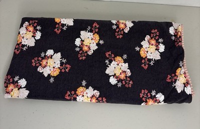matilda jane joanna gaines Gray Floral Infant Blanket 