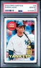2018 TOPPS HERITAGE 25 AARON JUDGE PSA 10