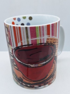 Coffee Mug Konitz Germany ceramic 4 inches  16 oz capacity Thailand