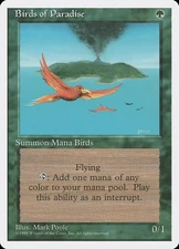MTG - Birds of Paradise - Fourth Edition - X1 - (LP) -
